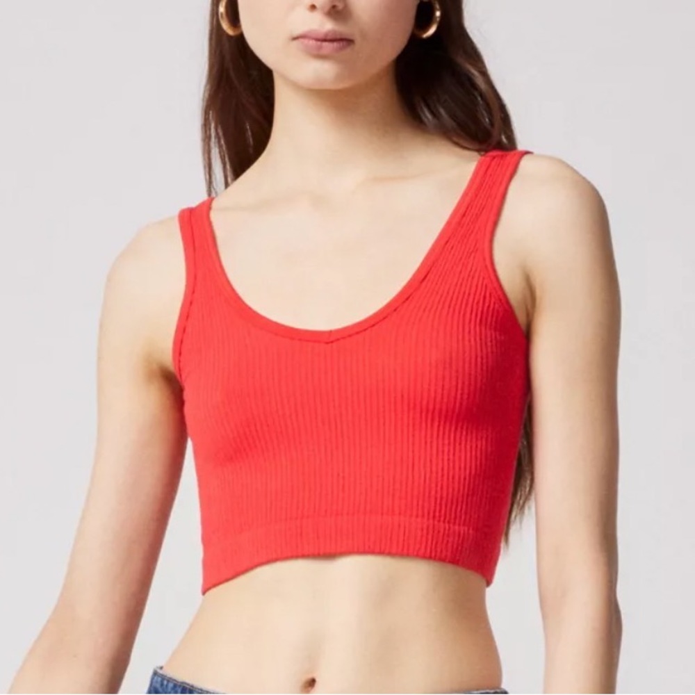 Urban Outfitters Out From Under Drew Seamless Ribbed Bra Top